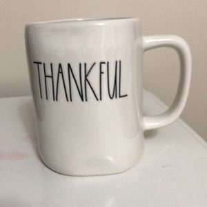 Rae Dunn Thankful Coffee Mug